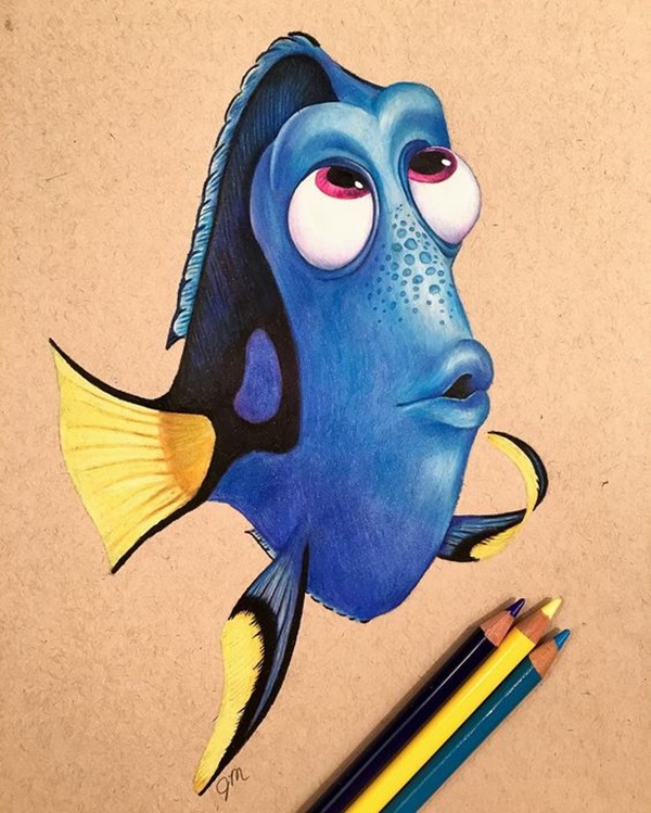 Creative-And-Simple-Color-Pencil-Drawings-Ideas-1.jpg (600×749