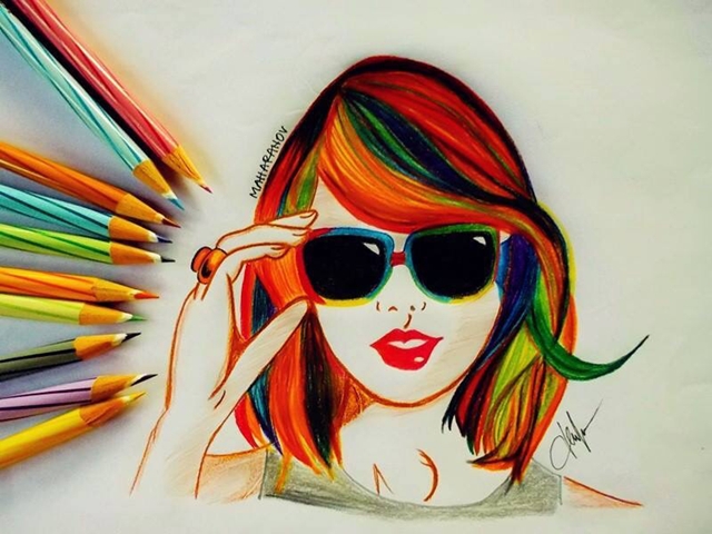 Colored Pencil Drawing Ideas Easy