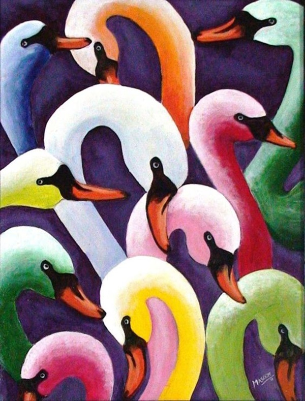 40 Easy Abstract Animals Painting Ideas which will Leave you Amazed
